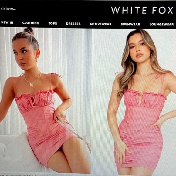 NWT White Fox Boutique Not Too Far Mini Dress - Picture 6 of 8